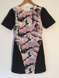 Tibi Isosceles Silk Blend Dress