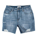 Paige Blue Denim Sarah Longline Shorts