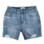 Paige Blue Denim Sarah Longline Shorts