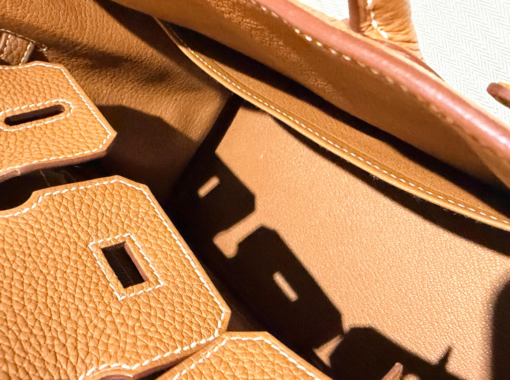 Hermes Gold Togo Birkin 25
