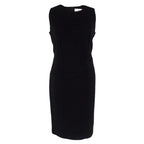 Peter Reinwald Black Quilted Sleeveless Dress