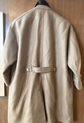 Burberry Beige Camel Hair Single Breasted Coat