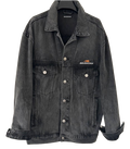 Oversized Button-Up Denim Jacket