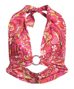 Dolce & Gabbana Printed Silk Top