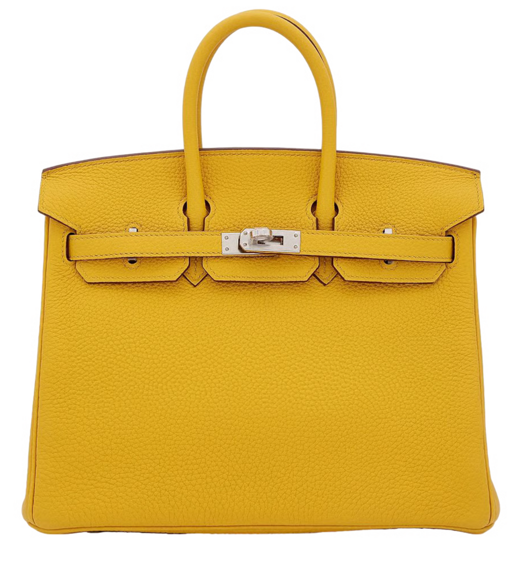 Hermès Birkin 25 Togo Jaune Ambre