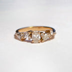 Bespoke 18K Rose Gold  Oval Cut Diamond Ring