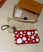 Louis Vuitton x Yayoi Kusama A Red Polka Dot Key Pouch