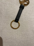 Porte Cles Gold Tone Key Ring