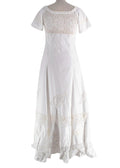 Aliai Forte White Dress with Lace Details
