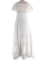 Aliai Forte White Dress with Lace Details