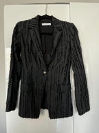 Collection Black Tufted Blazer