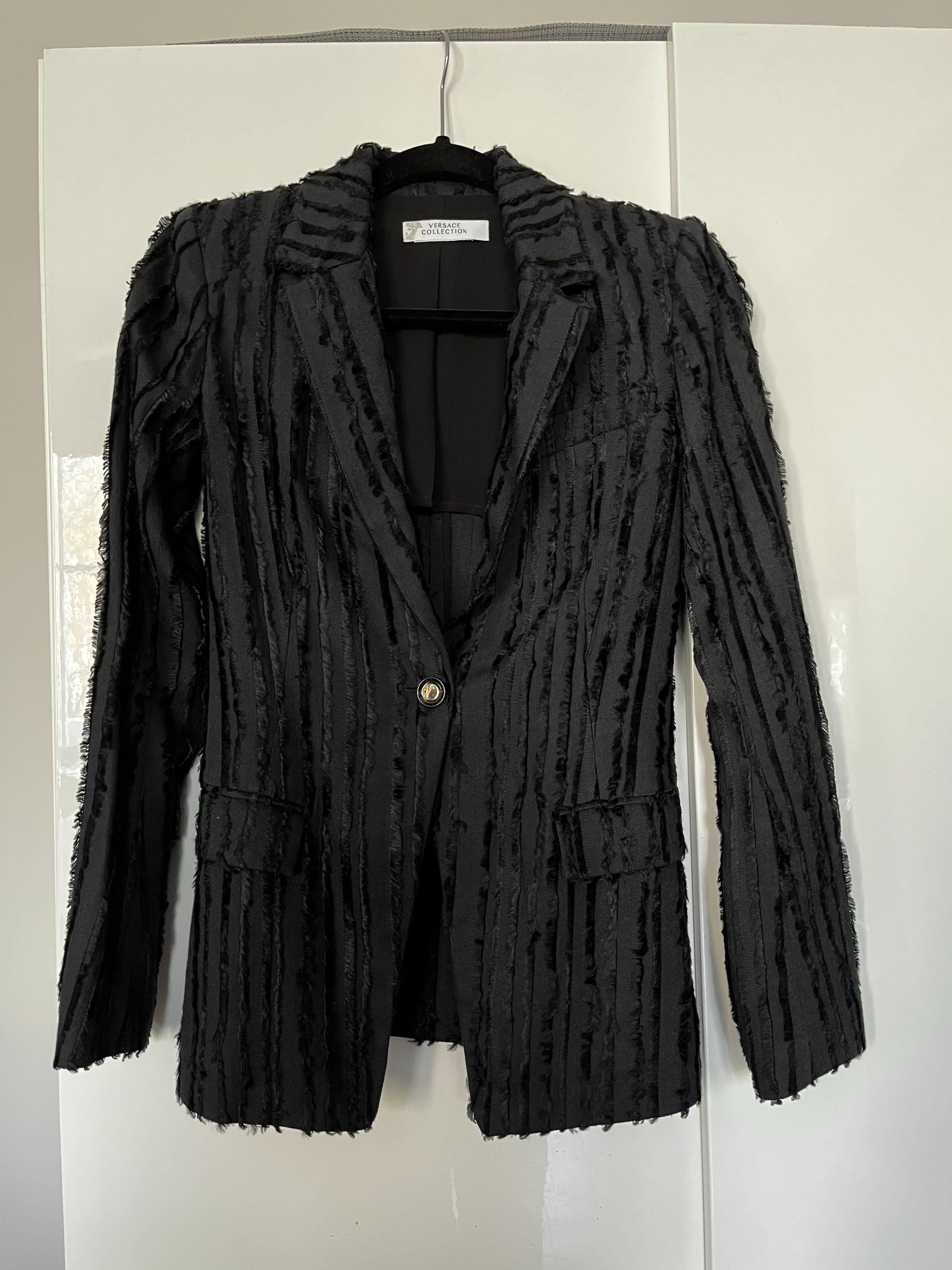 Collection Black Tufted Blazer