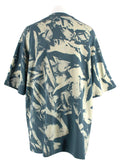 Off-White Tie-Dye Cotton Mockneck Tee