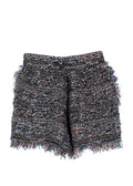 Missoni Black Metallic Soft Tweed  Shorts