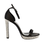 Saint Laurent Crystal Embellished Sandals