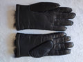 Black Shearling Lined Gloves
