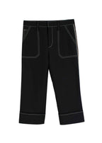 Chloe Contrast-stitch Capri Pants