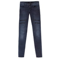 J Brand Dark Blue Zip Skinny Jeans