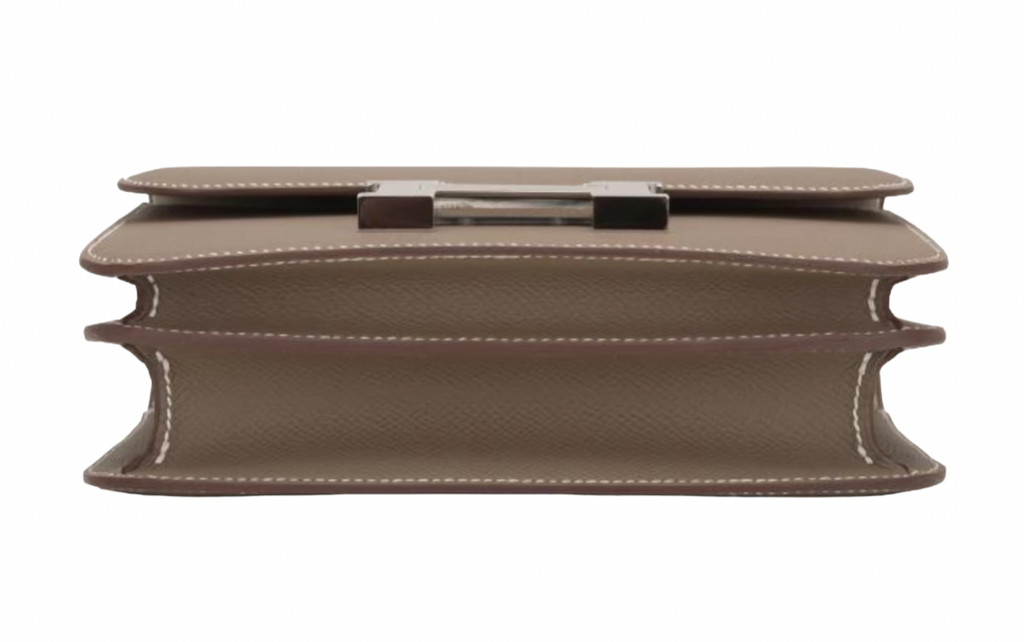 Etoupe Epsom Constance 18 cm with Palladium Hardware