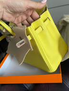 Hermes Lime Swift Birkin 25