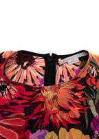 Stella McCartney Floral-Print Silk Crepe De Chine Midi Dress