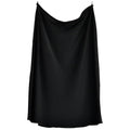 Black Panelled Slip Skirt