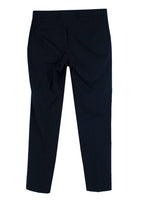 Lanvin Navy Cotton Tailored Trousers