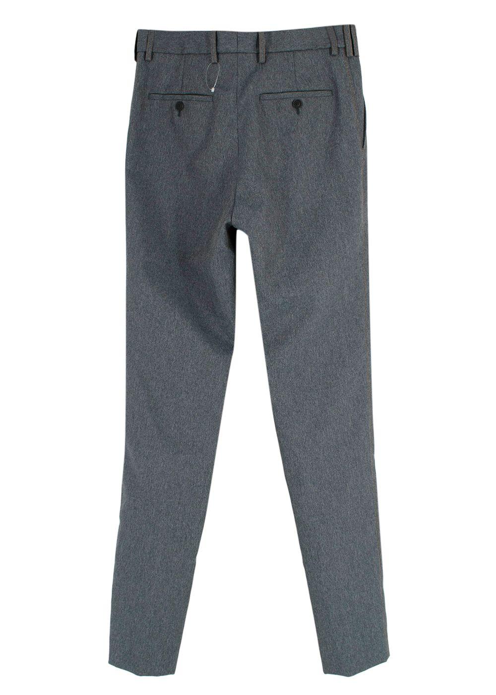 Y/Project Blue Denim Effect Unisex Tailored Trousers