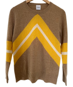 Madeline Thompson Chevron Cashmere Jumper