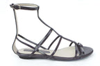Costume Nationale caged flat sandals