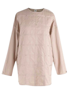 Hermes Beige Studded Cotton Tunic