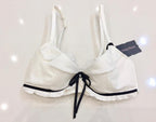 Chantal Thomass Ivory Leavers Lace Pad Bra & Thong Set