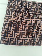 Kids 4Y FF motif skirt