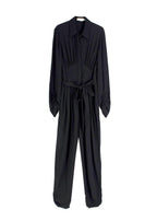 Stella McCartney Belted Black Jumpsuit