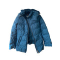 Prada Teal Goose Down Hooded Puffer