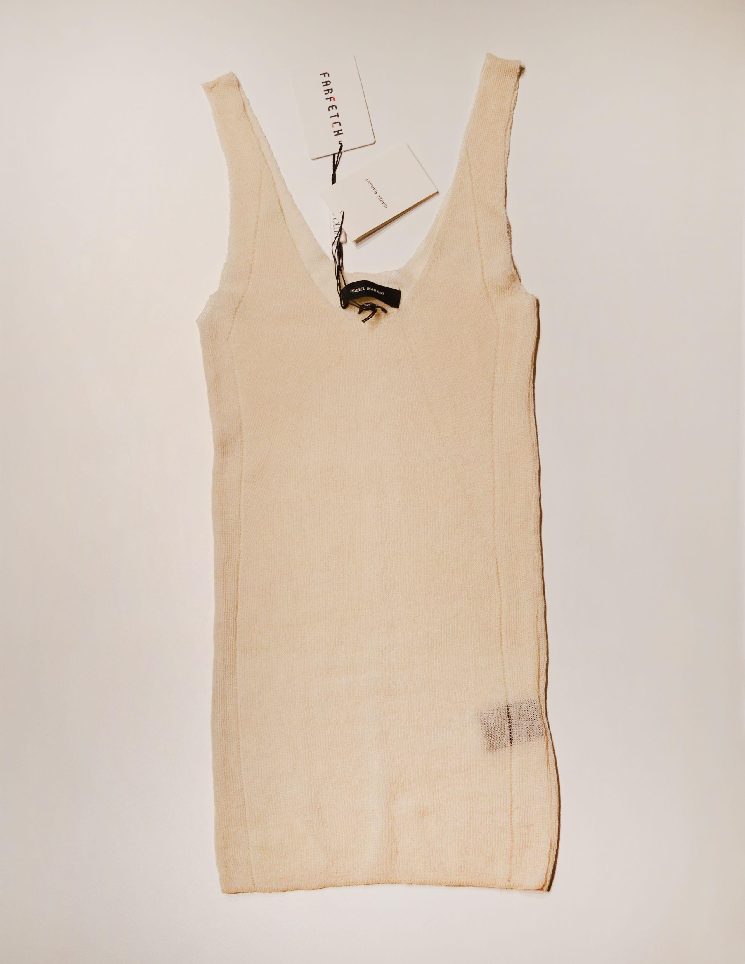 Isabel Marant Sheer Knitted Top