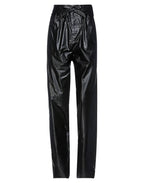 Isabel Marant Coated Black Fabric Pants