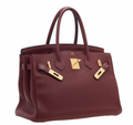 Hermès Birkin 30 cm in Rouge with Gold Hardware
