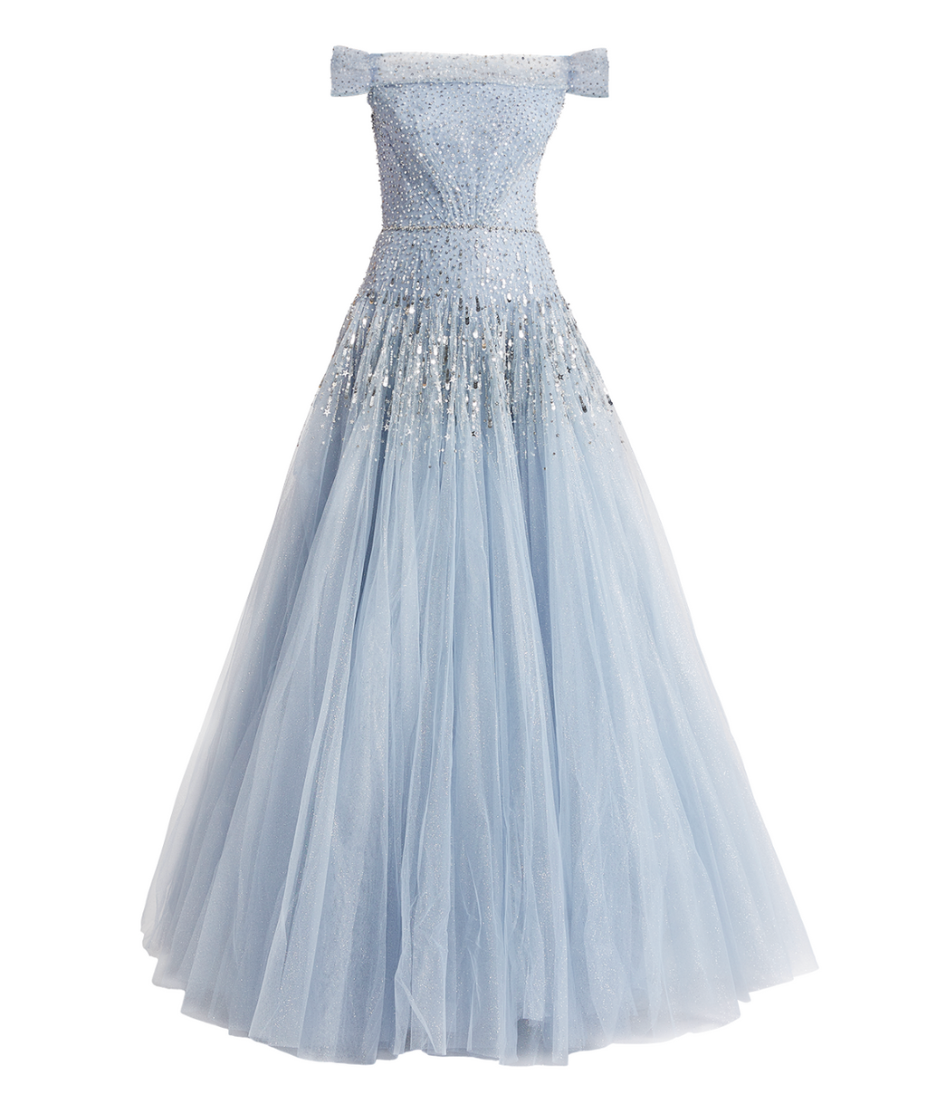 Jenny Packham  Sirena Sequin-Embellished Gown