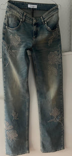 Blumarine Diamante Regular Jeans
