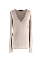 Gucci Beige Glitter Effect Long Sleeve Top
