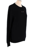 Charlotte Simone Black Cashmere-Blend 'Hey Elizabeth' Sweater