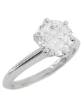 Verde 2.5ct IGI Certified Lab-grown Round Brilliant Cut Diamond Ring
