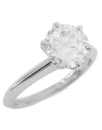Verde 2.5ct IGI Certified Lab-grown Round Brilliant Cut Diamond Ring