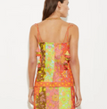 Boteh Alvita Cami Top In Melon Patchwork