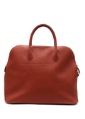 Hermes  Bolide 45in Brique Togo Leather  with Palladium Hardware