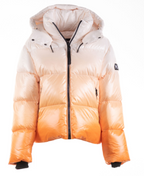 Mackage Orange Ombre Evie Puffer Coat