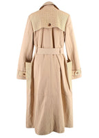Nanushka Sand Alex Trench Coat