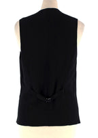 Petar Petrov Black Wyck Wool-Blend  Waistcoat
