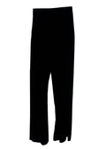 Saint Laurent Edition Soir Black Velvet Wide Leg Trousers